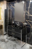 Тумба под раковину Boheme Armadi Art Monaco 80 866-080-BCR Черный глянец Хром, купить, цена, заказать, магазин, доставка, скидка, промокод, купить, цена, заказать, магазин, доставка, скидка, промокод