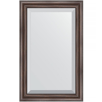 Зеркало Evoform Exclusive 81х51 BY 1134 с фацетом в багетной раме - Палисандр 62