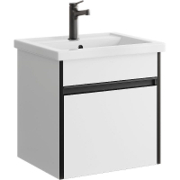 Тумба под раковину Aqwella Urban 50 URB0105W подвесная Белая, купить, цена, заказать, магазин, доставка, скидка, промокод, купить, цена, заказать, магазин, доставка, скидка, промокод