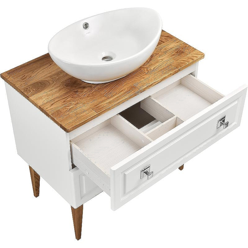 Тумба под раковину ASB-Woodline Каталина 80 White 12097 Белая, купить, цена, заказать, магазин, доставка, скидка, промокод, купить, цена, заказать, магазин, доставка, скидка, промокод