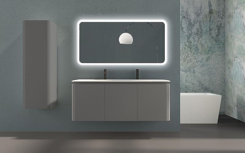 Тумба под раковину Cezares Stylus 140 55233 подвесная Grigio nuvola, купить, цена, заказать, магазин, доставка, скидка, промокод, купить, цена, заказать, магазин, доставка, скидка, промокод