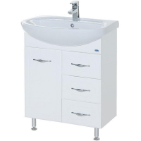 Тумба под раковину Bellezza Стелла 65 4636010140014 Белая, купить, цена, заказать, магазин, доставка, скидка, промокод, купить, цена, заказать, магазин, доставка, скидка, промокод