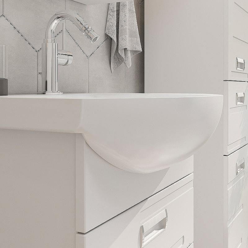 Тумба под раковину Volna Joli 70.2Y tpJOLI70.2Y-01 подвесная Белая, купить, цена, заказать, магазин, доставка, скидка, промокод, купить, цена, заказать, магазин, доставка, скидка, промокод