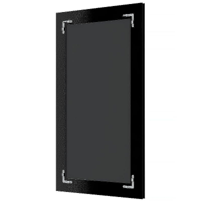 Зеркало Evoform Exclusive 89х59 BY 3416 с фацетом в багетной раме - Византия серебро 99