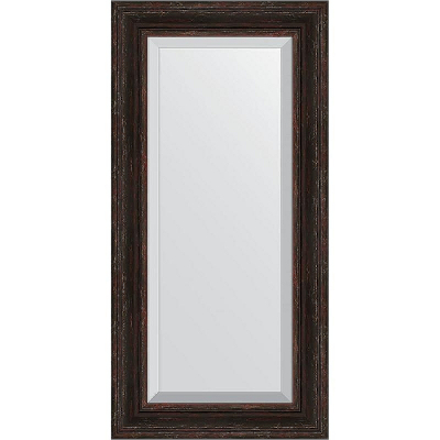 Зеркало Evoform Exclusive 119х59 BY 3499 с фацетом в багетной раме - Темный прованс 99