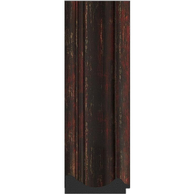 Зеркало Evoform Exclusive 119х59 BY 3499 с фацетом в багетной раме - Темный прованс 99