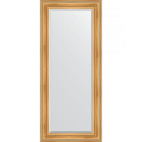 Зеркало Evoform Exclusive 159х69 BY 3574 с фацетом в багетной раме - Травленое золото 99, купить, цена, заказать, магазин, доставка, скидка, промокод, купить, цена, заказать, магазин, доставка, скидка, промокод