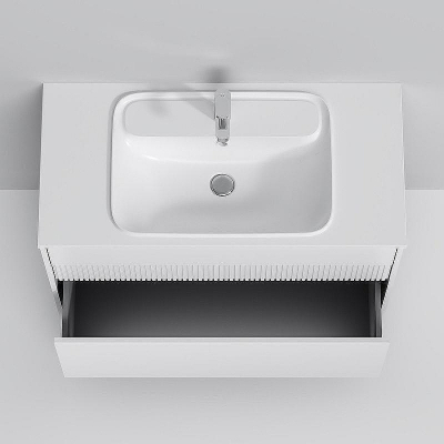 Тумба под раковину AM.PM Func 100 M8FFUX1002WM подвесная Белая матовая