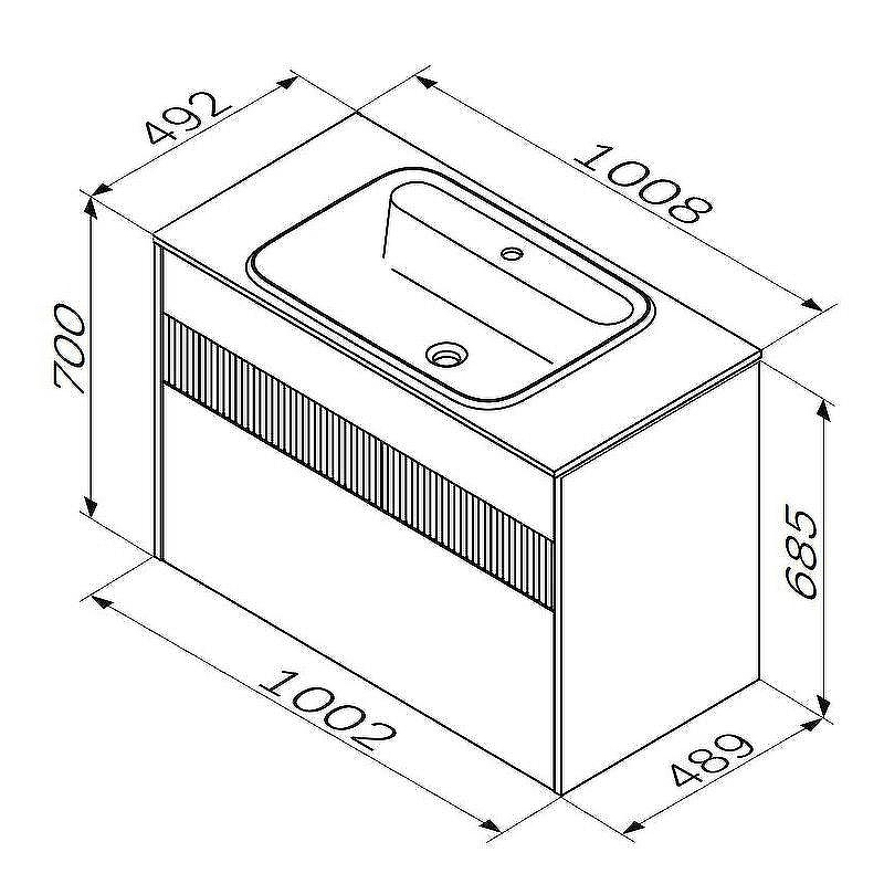 Тумба под раковину AM.PM Func 100 M8FFUX1002WM подвесная Белая матовая, купить, цена, заказать, магазин, доставка, скидка, промокод, купить, цена, заказать, магазин, доставка, скидка, промокод