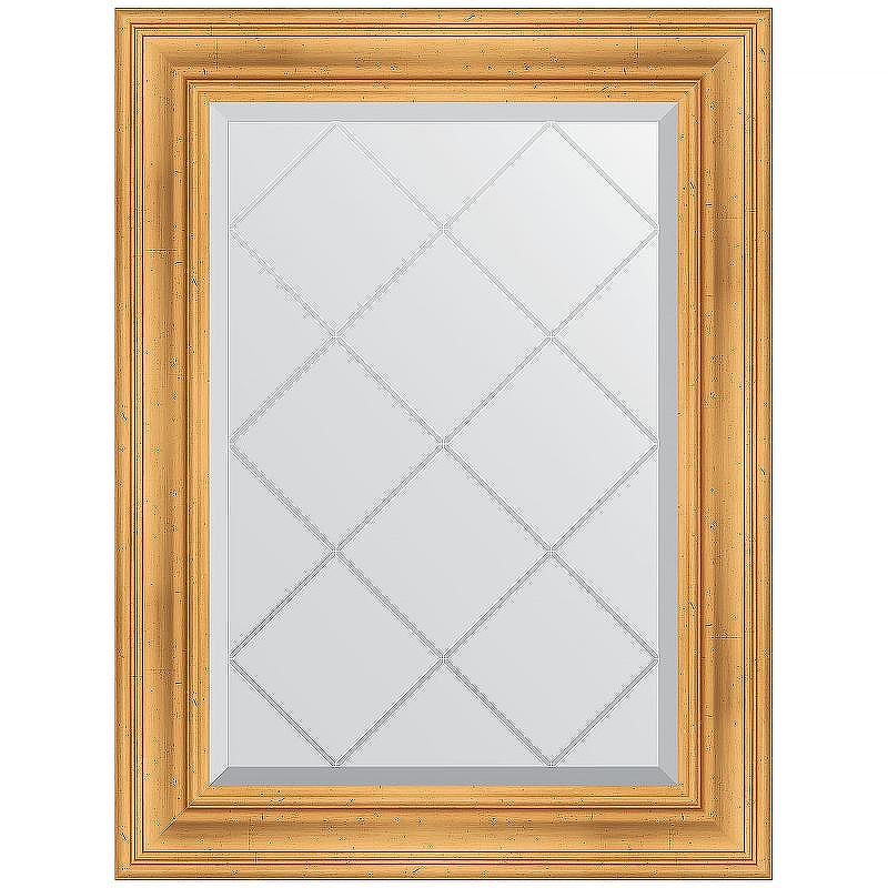 Зеркало Evoform Exclusive-G 91х69 BY 4116 с гравировкой в багетной раме - Травленое золото 99, купить, цена, заказать, магазин, доставка, скидка, промокод, купить, цена, заказать, магазин, доставка, скидка, промокод