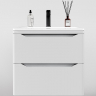 Тумба под раковину Style Line Марелла 70 Люкс Plus СС-00002407 подвесная Белый матовый антискрейтч, купить, цена, заказать, магазин, доставка, скидка, промокод, купить, цена, заказать, магазин, доставка, скидка, промокод