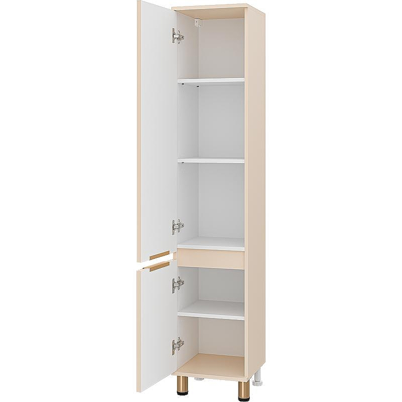 Шкаф пенал Brevita Enfida 35 L ENF-05035-030L Бежевый матовый, купить, цена, заказать, магазин, доставка, скидка, промокод, купить, цена, заказать, магазин, доставка, скидка, промокод