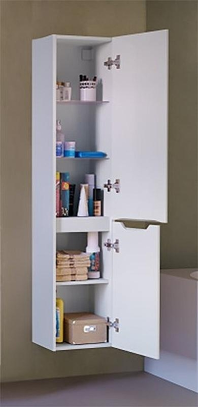 Шкаф пенал Raval Statik 33 Sta.04.150/P/W подвесной Белый, купить, цена, заказать, магазин, доставка, скидка, промокод, купить, цена, заказать, магазин, доставка, скидка, промокод