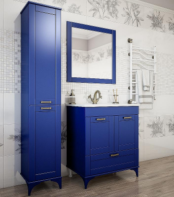 Тумба под раковину Sanflor Ванесса 75/2 С000005883 Индиго