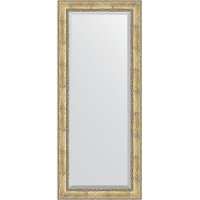 Зеркало Evoform Exclusive Floor 207х87 BY 6138 с фацетом в багетной раме - Состаренное серебро с орнаментом 120, купить, цена, заказать, магазин, доставка, скидка, промокод, купить, цена, заказать, магазин, доставка, скидка, промокод