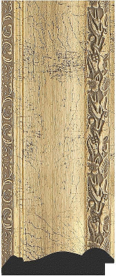 Зеркало Evoform Exclusive Floor 207х87 BY 6138 с фацетом в багетной раме - Состаренное серебро с орнаментом 120