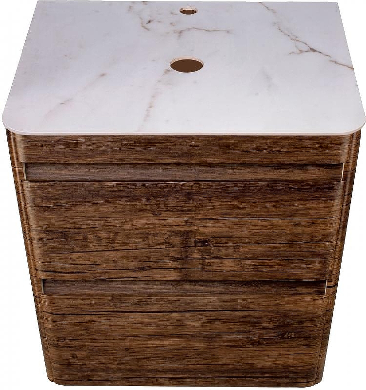 Тумба под раковину Style Line Атлантика Люкс Plus 60 СС-00002205 подвесная Старое дерево, купить, цена, заказать, магазин, доставка, скидка, промокод, купить, цена, заказать, магазин, доставка, скидка, промокод