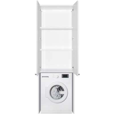 Шкаф пенал Style Line 68 АА00-000060 над стиральной машиной Белый