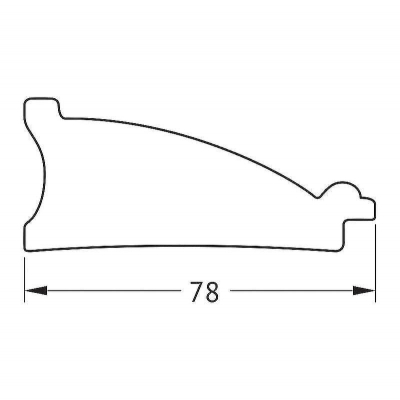 Зеркало Evoform Exclusive-G 87х64 BY 4567 с гравировкой в багетной раме - Белая кожа с хромом 78