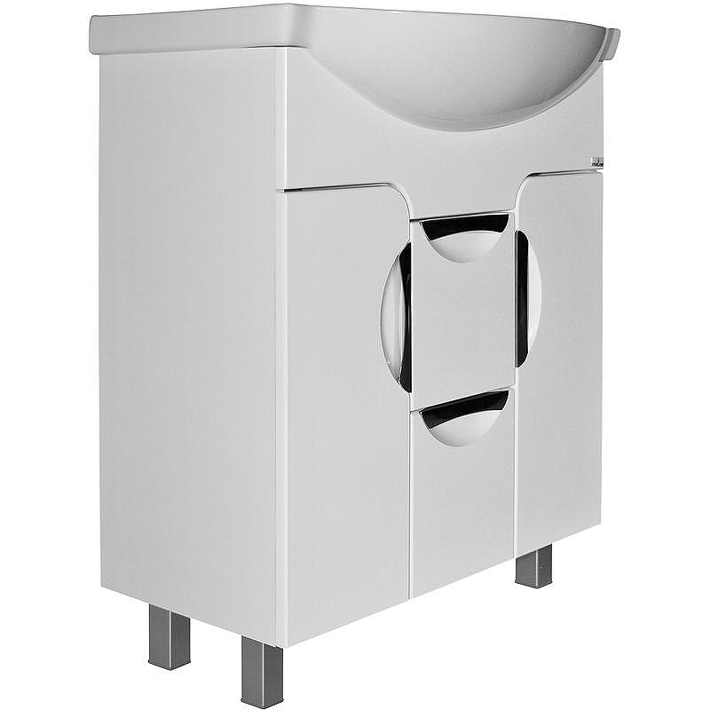 Тумба под раковину Mixline Кассиопея 75 529563 Белая, купить, цена, заказать, магазин, доставка, скидка, промокод, купить, цена, заказать, магазин, доставка, скидка, промокод