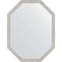 Зеркало Evoform Octagon 68x88 BY 7008 в багетной раме - Мозаика хром 46, купить, цена, заказать, магазин, доставка, скидка, промокод, купить, цена, заказать, магазин, доставка, скидка, промокод
