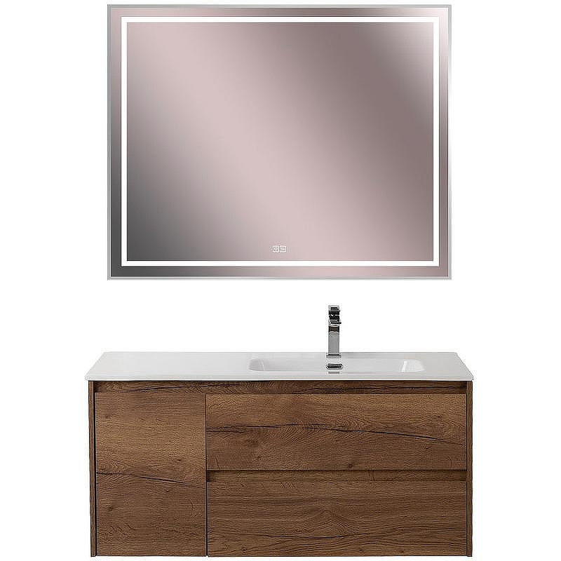 Тумба под раковину BelBagno Kraft 100 R KRAFT-1000-2C-1A-SO-RT-R подвесная Rovere Tabacco, купить, цена, заказать, магазин, доставка, скидка, промокод, купить, цена, заказать, магазин, доставка, скидка, промокод