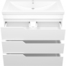 Тумба с раковиной Misty Софт 90 УТ000015031 Белая глянцевая, купить, цена, заказать, магазин, доставка, скидка, промокод, купить, цена, заказать, магазин, доставка, скидка, промокод