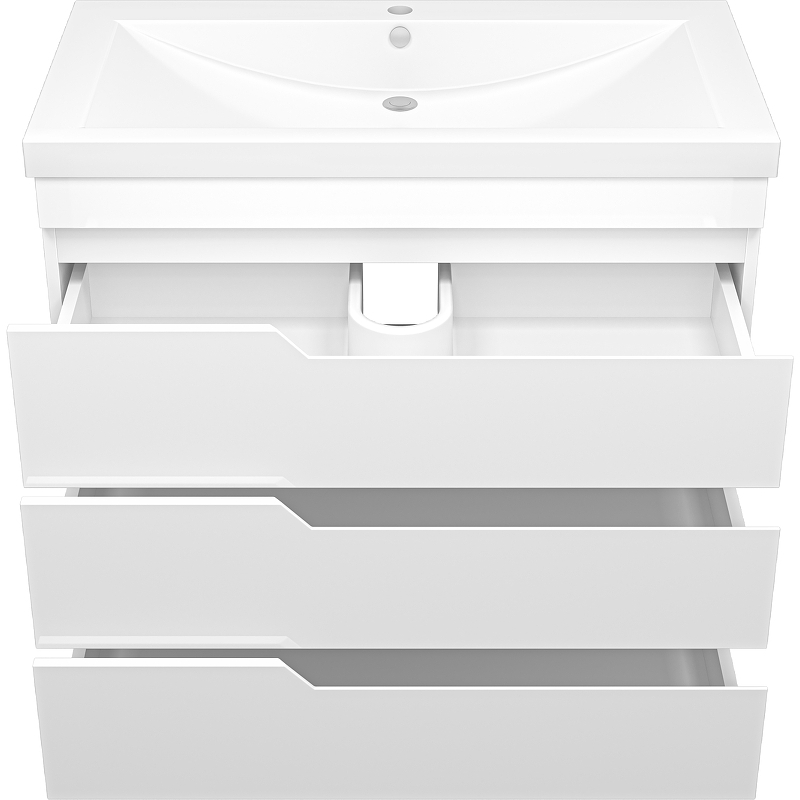 Тумба с раковиной Misty Софт 90 УТ000015031 Белая глянцевая, купить, цена, заказать, магазин, доставка, скидка, промокод, купить, цена, заказать, магазин, доставка, скидка, промокод