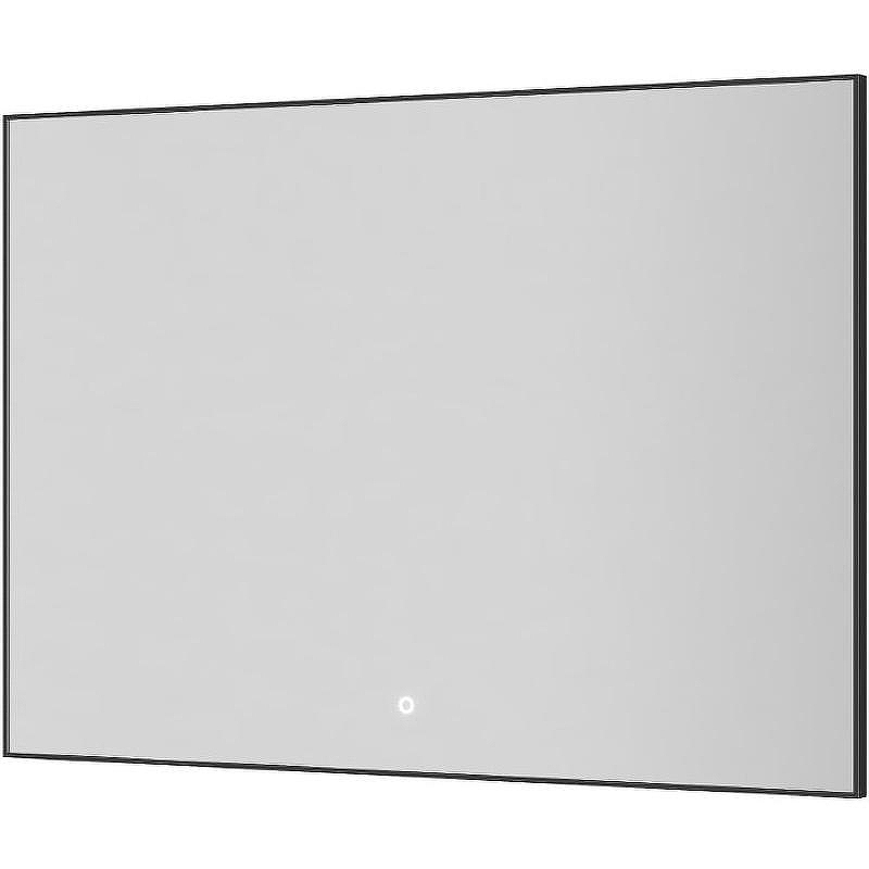 Зеркало Boheme Modern 100x70 543-100-GM с подсветкой Оружейная сталь с сенсорным выключателем и подогревом, купить, цена, заказать, магазин, доставка, скидка, промокод, купить, цена, заказать, магазин, доставка, скидка, промокод