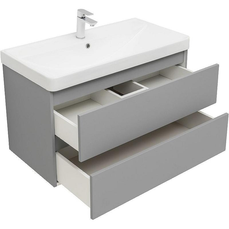 Тумба под раковину Aquanet Вега 2.0 90 337962 подвесная Мисти грин, купить, цена, заказать, магазин, доставка, скидка, промокод, купить, цена, заказать, магазин, доставка, скидка, промокод