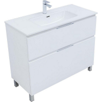 Тумба под раковину Aquanet Алвита New 100 344135 Белая матовая, купить, цена, заказать, магазин, доставка, скидка, промокод, купить, цена, заказать, магазин, доставка, скидка, промокод