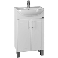 Тумба под раковину СанТа Дублин 50 223011 Белая, купить, цена, заказать, магазин, доставка, скидка, промокод, купить, цена, заказать, магазин, доставка, скидка, промокод