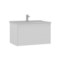 Тумба с раковиной Orka Likya 80 5002492 подвесная цвет Белый матовый, купить, цена, заказать, магазин, доставка, скидка, промокод, купить, цена, заказать, магазин, доставка, скидка, промокод