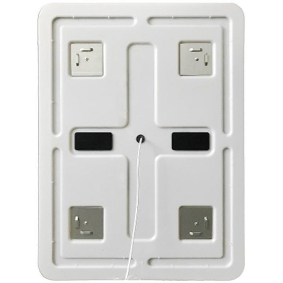 Зеркало BelBagno SPC-MAR-600-800-LED-TCH-RAD с подсветкой с сенсорным выключателем с bluetooth с термометром с радио