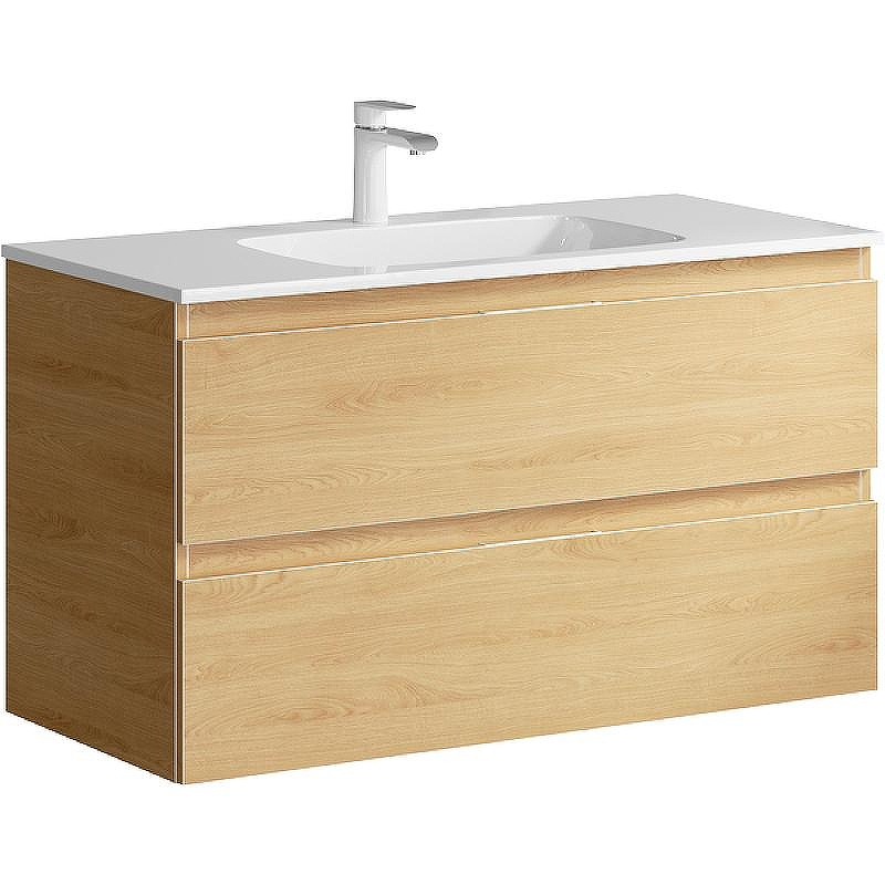 Тумба под раковину Aqwella Accent 100 ACC0110DZ подвесная Дуб золотой, купить, цена, заказать, магазин, доставка, скидка, промокод, купить, цена, заказать, магазин, доставка, скидка, промокод