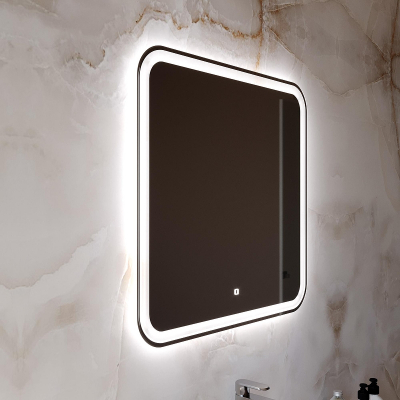 Зеркало Mixline Стив-Лайт 70 555671 с подсветкой с сенсорным выключателем