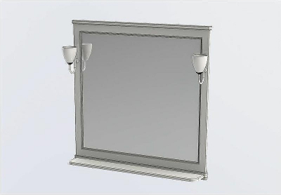 Зеркало Aquanet Валенса 100 180290 Белое