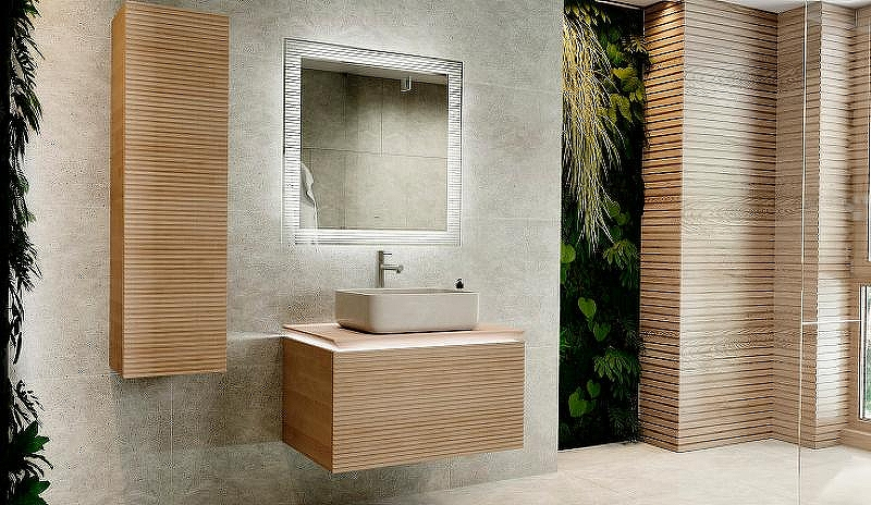 Зеркало Jorno Karat 80 Kar.02.80/P/W с подсветкой с бесконтактным выключателем, купить, цена, заказать, магазин, доставка, скидка, промокод, купить, цена, заказать, магазин, доставка, скидка, промокод