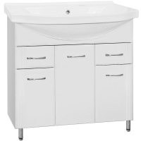 Тумба под раковину Style Line Эко Стандарт 26 Эльбрус 90 Белый глянец, купить, цена, заказать, магазин, доставка, скидка, промокод, купить, цена, заказать, магазин, доставка, скидка, промокод