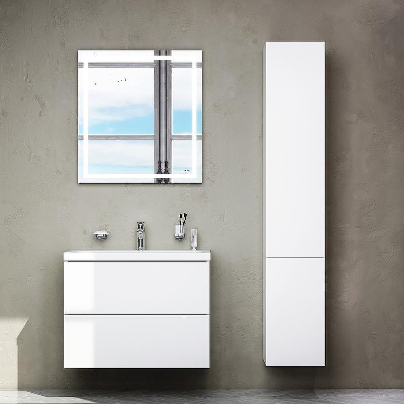 Тумба под раковину AM.PM Gem 75 2 M90FHX07522WG подвесная Белая, купить, цена, заказать, магазин, доставка, скидка, промокод, купить, цена, заказать, магазин, доставка, скидка, промокод