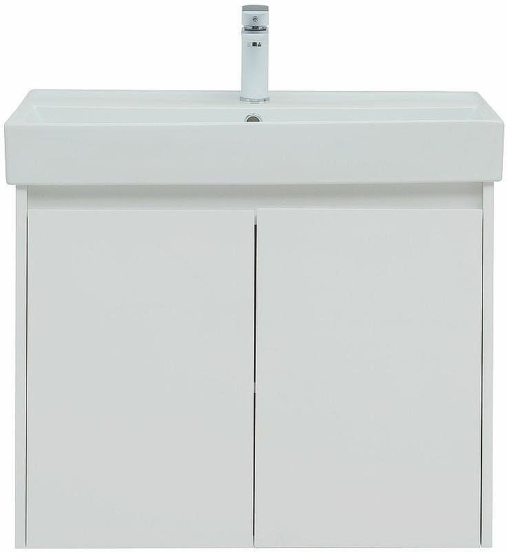 Комплект мебели для ванной Aquanet Nova Lite 75 302535 подвесной Белый глянец, купить, цена, заказать, магазин, доставка, скидка, промокод, купить, цена, заказать, магазин, доставка, скидка, промокод