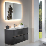 Тумба под раковину Boheme Armadi Art Vallessi 80 837-080-A glossy подвесная Антрацит глянец, купить, цена, заказать, магазин, доставка, скидка, промокод, купить, цена, заказать, магазин, доставка, скидка, промокод