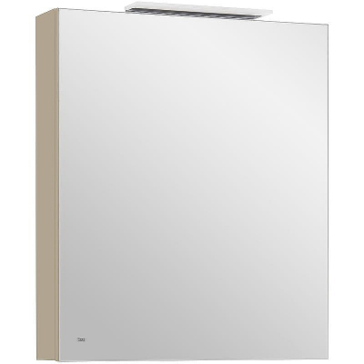 Зеркальный шкаф Roca Oleta 60 R A857646515 с подсветкой Капучино