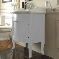 Тумба под раковину Kerasan Retro 60 735130 Белая матовая, купить, цена, заказать, магазин, доставка, скидка, промокод, купить, цена, заказать, магазин, доставка, скидка, промокод