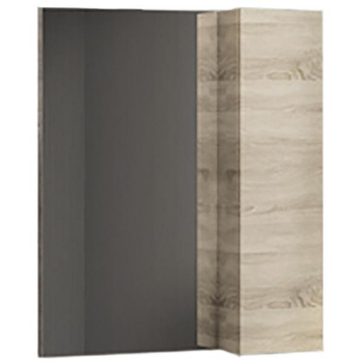 Зеркало со шкафом Comforty Тромсе 60 00004142221 Дуб сонома