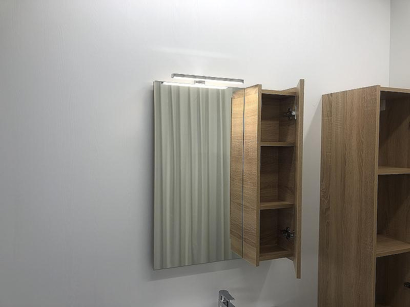 Зеркало со шкафом Comforty Тромсе 60 00004142221 Дуб сонома, купить, цена, заказать, магазин, доставка, скидка, промокод, купить, цена, заказать, магазин, доставка, скидка, промокод