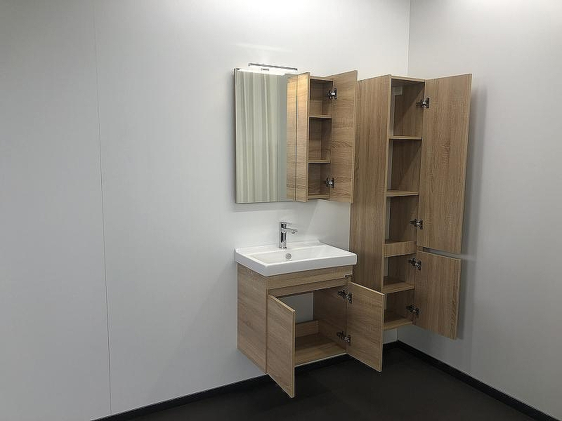 Зеркало со шкафом Comforty Тромсе 60 00004142221 Дуб сонома, купить, цена, заказать, магазин, доставка, скидка, промокод, купить, цена, заказать, магазин, доставка, скидка, промокод