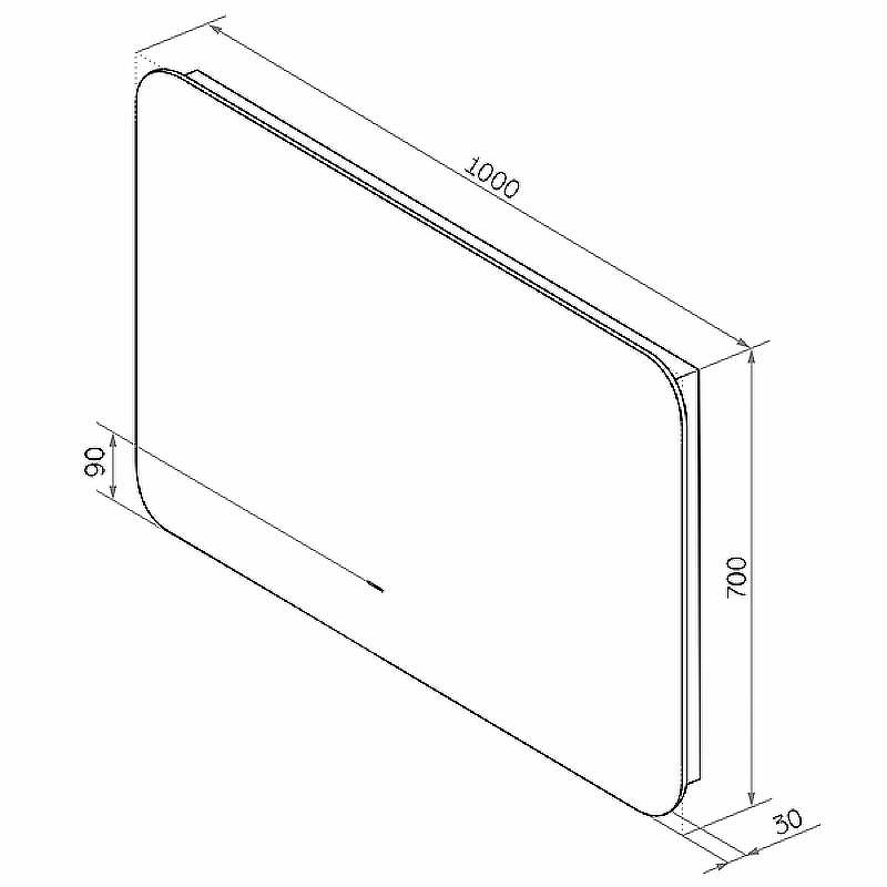 Зеркало Континент Burzhe 1000х700 ЗЛП398 с подсветкой с бесконтактным выключателем, купить, цена, заказать, магазин, доставка, скидка, промокод, купить, цена, заказать, магазин, доставка, скидка, промокод