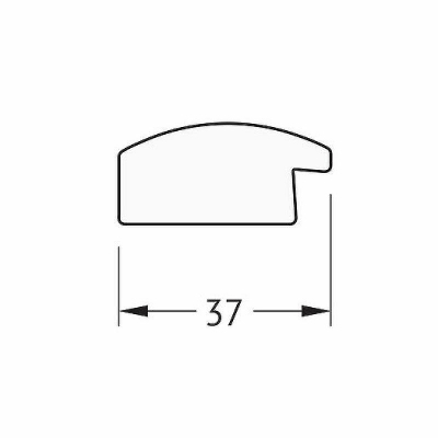 Зеркало Evoform Definite 90х70 BY 0681 в багетной раме - Клен 37