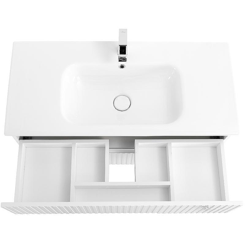 Тумба под раковину Cezares Duet 80 DUET-800-2C-SO-BL подвесная Bianco Lucido, купить, цена, заказать, магазин, доставка, скидка, промокод, купить, цена, заказать, магазин, доставка, скидка, промокод